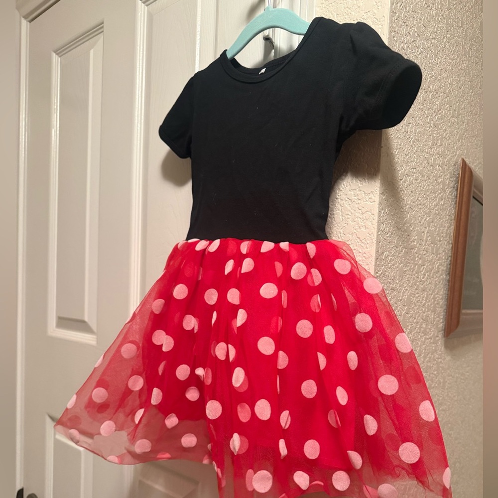 Black and Red Polka Dot Dress